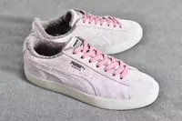 puma plateforme femmes casual emboss cristal pink